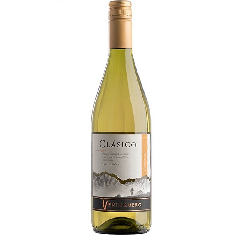 Vinho Ventisquero Branco Seco Chile Clássico Chardonnay 2020 750ml