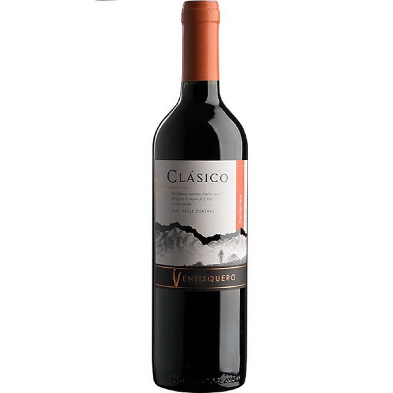 Vinho Ventisquero Tinto Seco Chile Reserva Carménère 2019 750ml