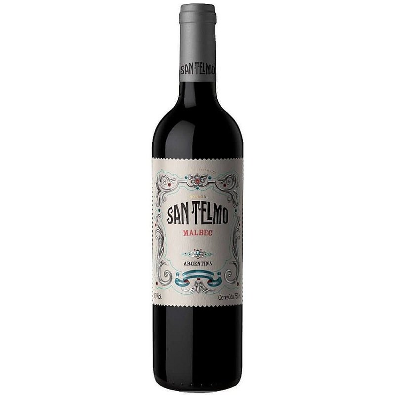 Vinho Bodega San Telmo Tinto Seco Argentina Malbec 2022 750ml