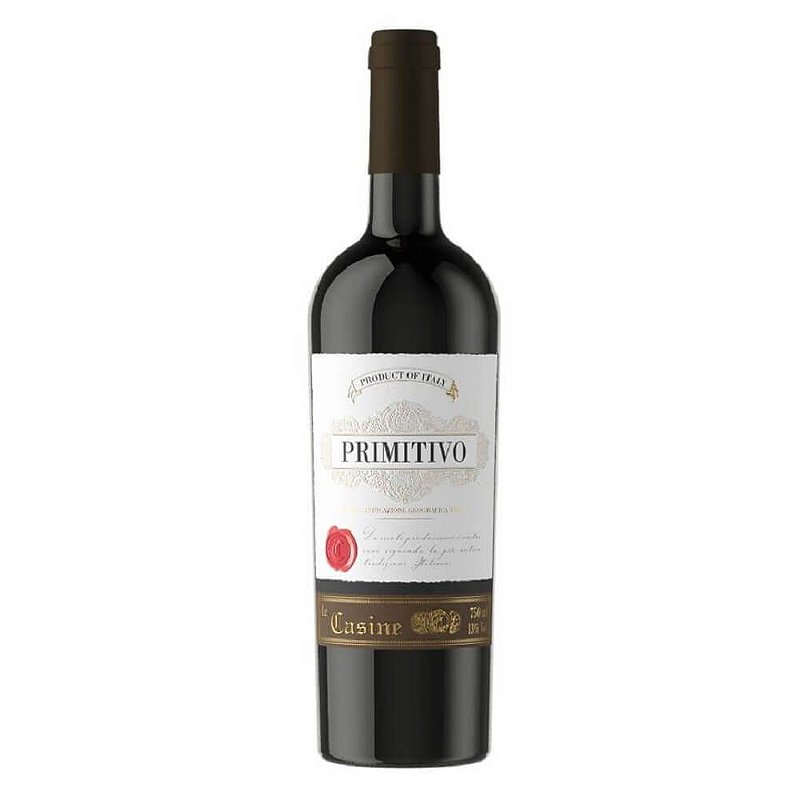 Vinho Le Casine Tinto Meio Seco Itália Primitivo 2021 750ml