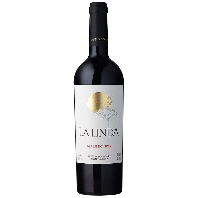 Vinho Luigi Bosca Tinto Seco Argentina La Linda Malbec 2022 750ml