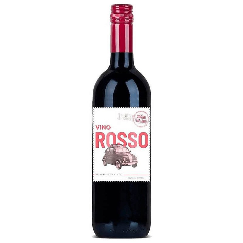 Vinho Sogno Italiano Tinto Meio Seco Itália Blend 2021 750ml