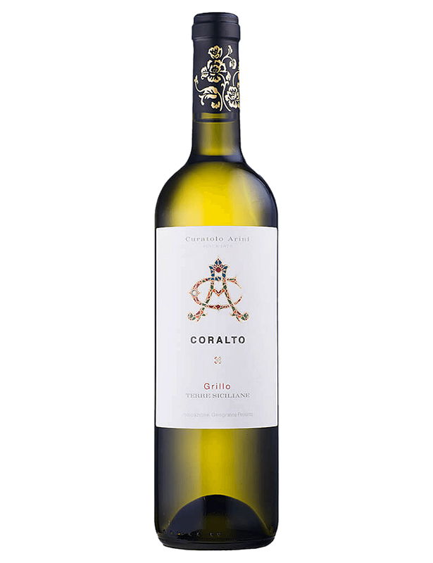 Vinho Curatolo Arini Branco Seco Itália Coralto Grillo 2020 750ml