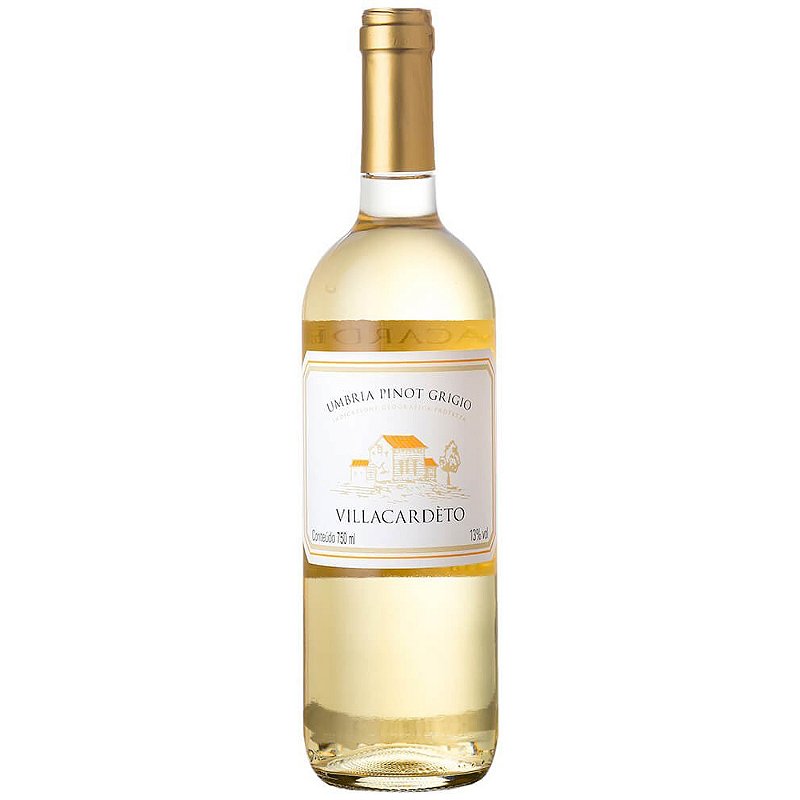 Vinho Cardeto Branco Seco Itália Villa Cardeto Pinot Grigio 2020 750ml