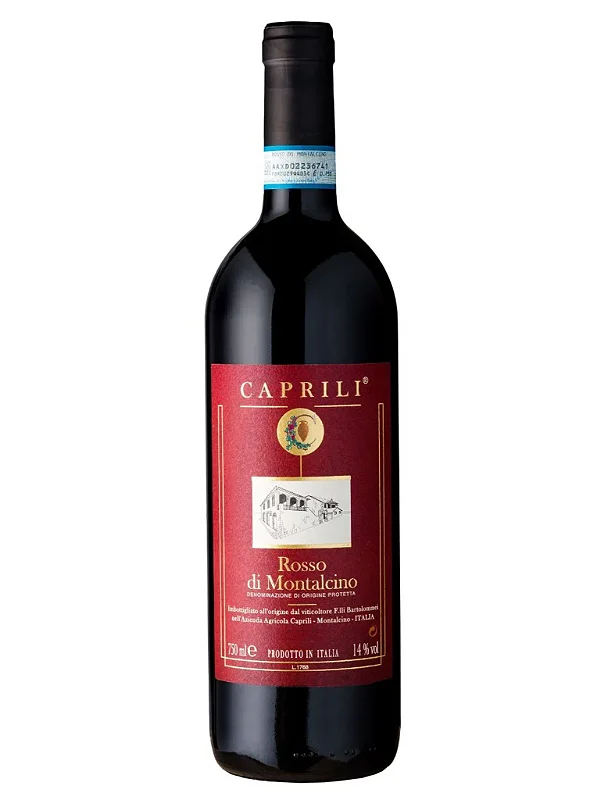 Vinho Caprili Tinto Seco Itália Rosso Di Montalcino Sangiovese 2022 750ml