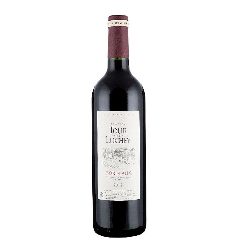 Vinho Audy Château Tinto Seco França Château Tour de Luchey Cabernet Franc, Cabernet Sauvignon, Merlot 2020 750ml