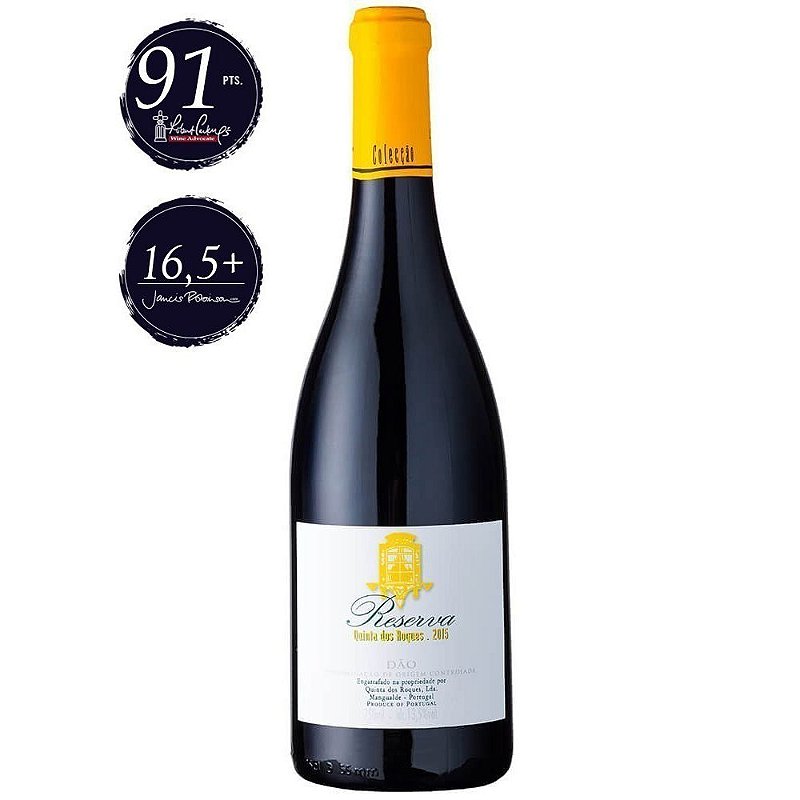 Vinho Quinta dos Roques Tinto Seco Portugal Reserva Touriga Nacional 2018 750ml