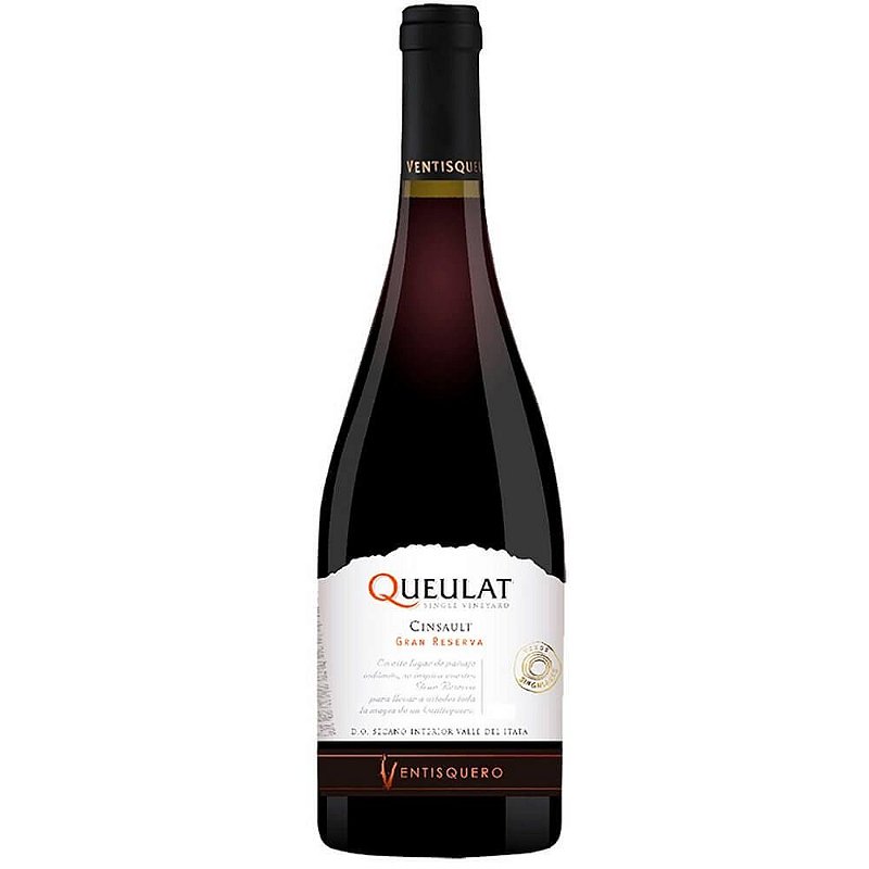 Vinho Ventisquero Tinto Seco Chile Queulat Gran Reserva Cinsault 2017 750ml