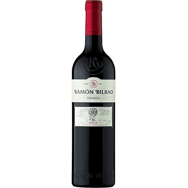 Vinho Ramón Bilbao Tinto Seco Espanha Crianza Tempranillo 2016 750ml