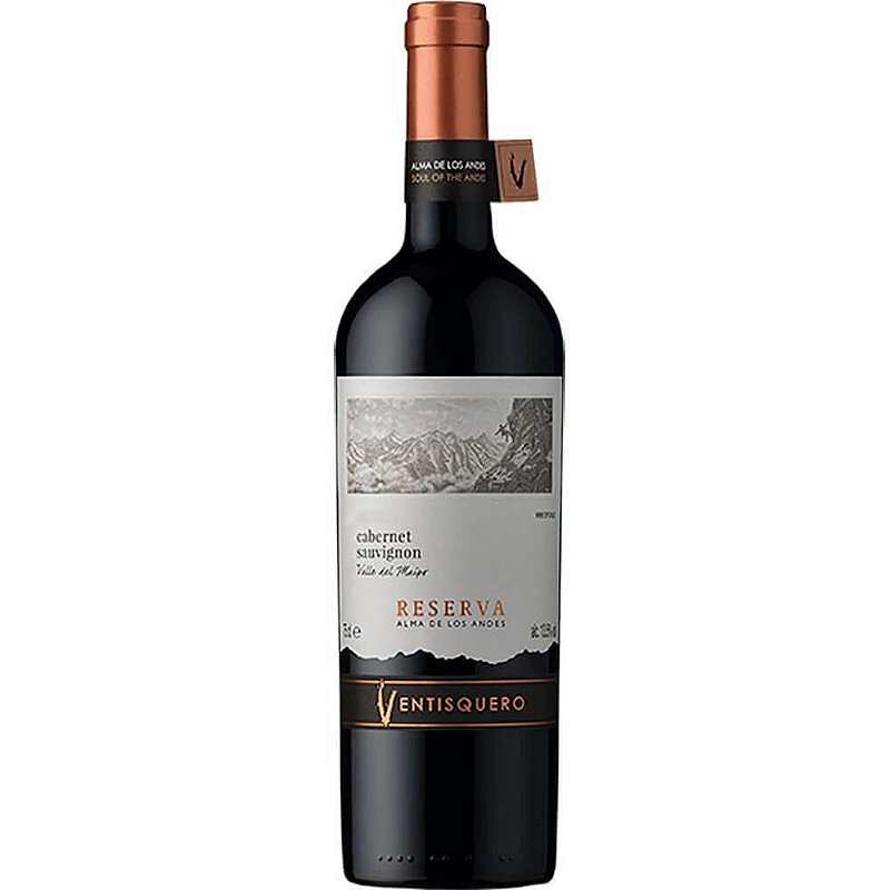 Vinho Ventisquero Tinto Seco Chile Reserva Cabernet Sauvignon 2020 750ml
