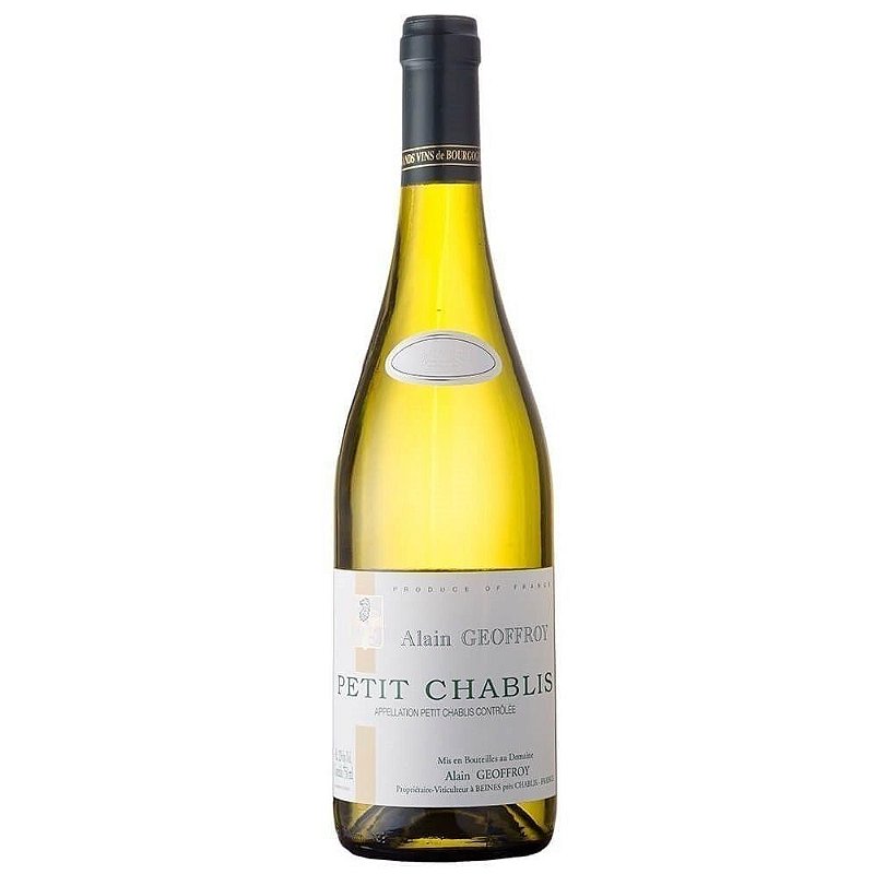Vinho Alain Geoffroy Branco Seco França Petit Chablis Chardonnay 2022 750ml