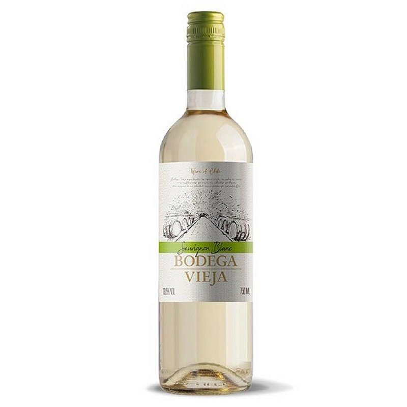 Vinho Bodega Vieja Branco Seco Chile Sauvignon Blanc 2023 750ml