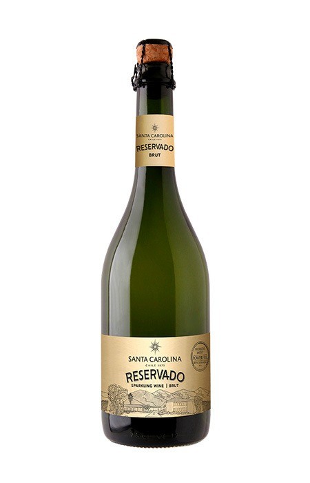 Espumante Santa Carolina Branco Brut Chile Reserva Chardonnay 2021 750ml