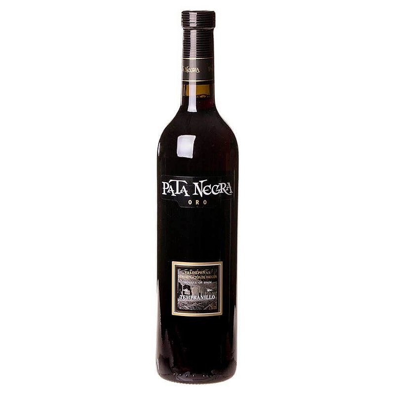Vinho Pata Negra Tinto Seco Espanha Oro Tempranillo 2021 750ml