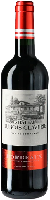 Vinho Dubois Tinto Seco França Claverie Cabernet Sauvignon, Merlot 2018 750ml