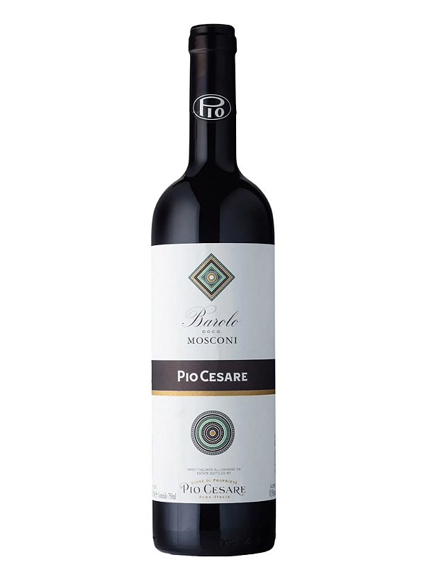 Vinho Pio Cesare Tinto Seco Itália Barolo Mosconi Nebbiolo 2019 750ml