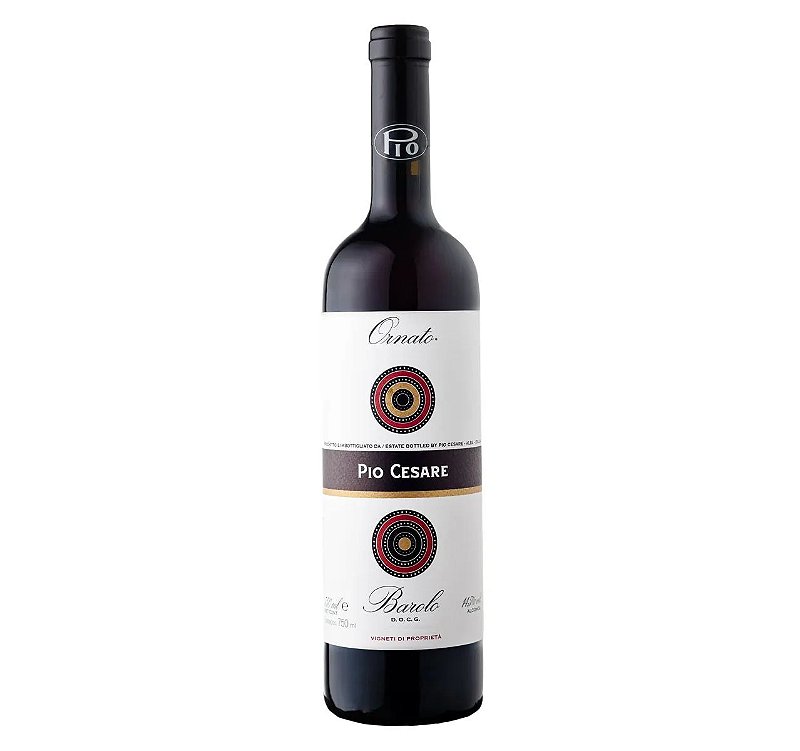 Vinho Pio Cesare Tinto Seco Itália Ornato Nebbiolo 2019 750ml