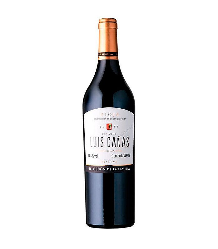 Vinho Luis Cañas Tinto Seco Espanha Reserva de Familia Cabernet Sauvignon, Tempranillo 2017 750ml