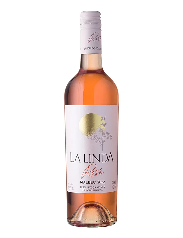 Vinho Luigi Bosca Rosé Seco Argentina La Linda Malbec 2022 750ml
