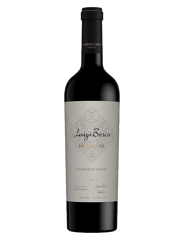 Vinho Luigi Bosca Tinto Seco Argentina de Sangre Cabernet Franc 2020 750ml