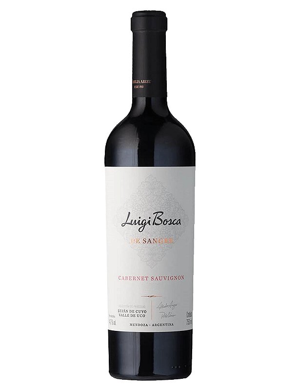 Vinho Luigi Bosca Tinto Seco Argentina de Sangre Cabernet Sauvignon 2019 750ml