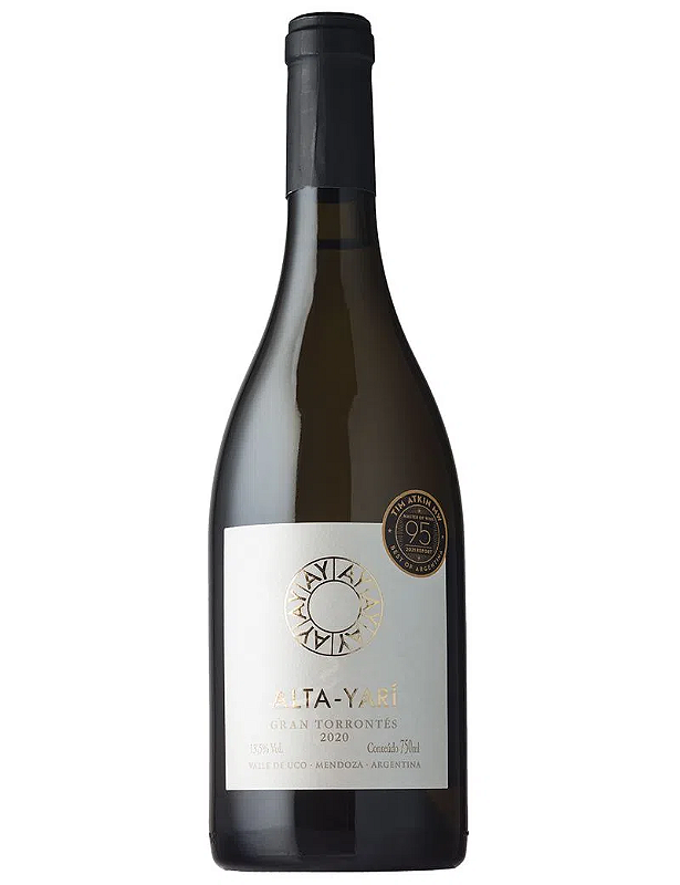 Vinho Alta Yarí Branco Seco Argentina Gran Torrontés 2023 750ml