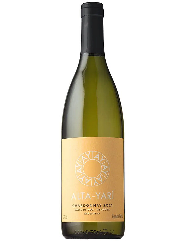Vinho Alta Yarí Branco Seco Argentina Chardonnay 2021 750ml