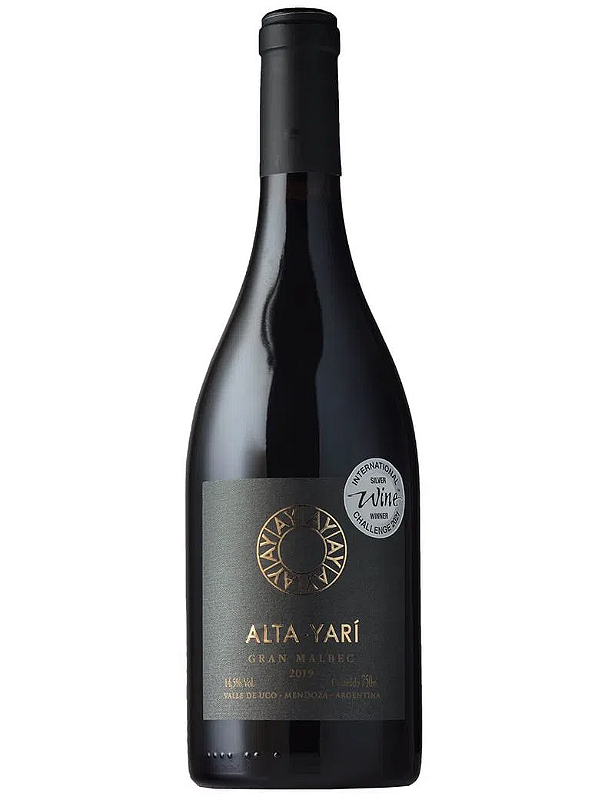 Vinho Alta Yarí Tinto Seco Argentina Gran Malbec 2019 750ml