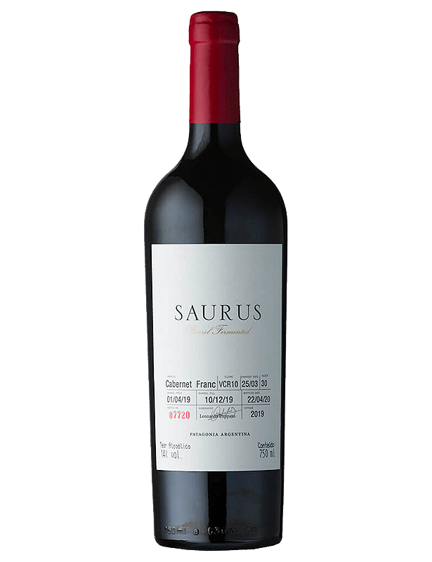 Vinho Familia Schroeder Tinto Seco Argentina Barrel Fermented Cabernet Franc 2019 750ml