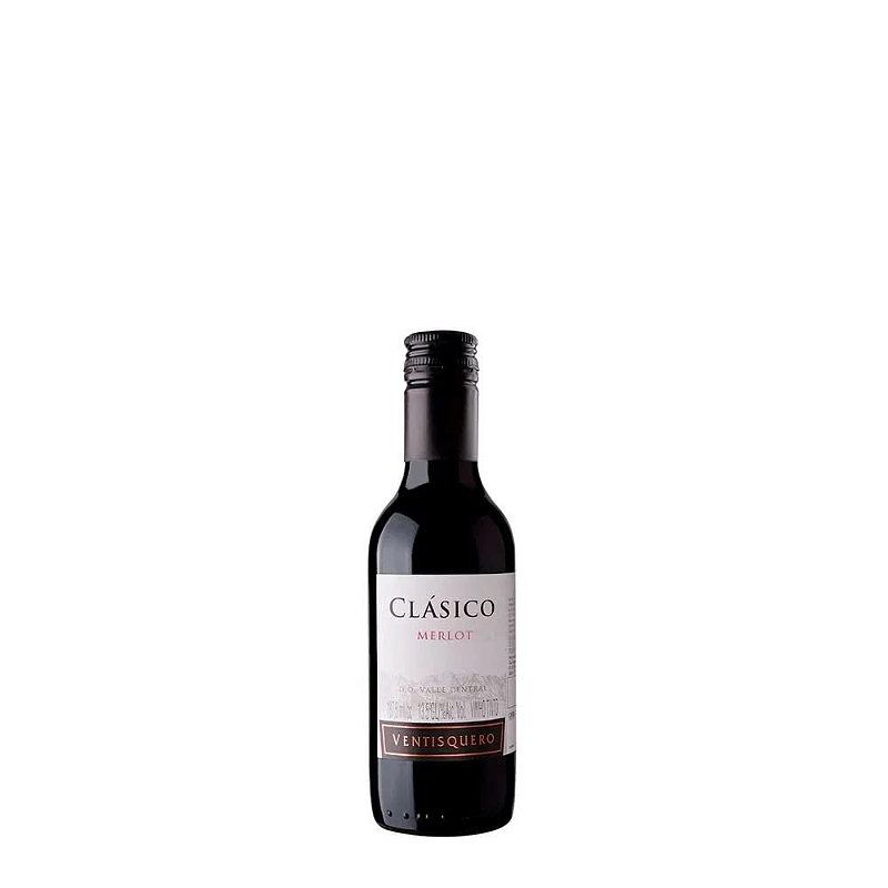 Vinho Ventisquero Tinto Seco Chile Clássico Merlot 2021 187ml