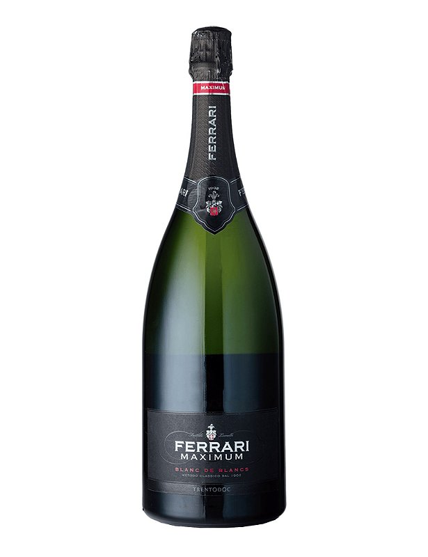 Espumante Ferrari Trento Branco Extra Brut Itália Blanc de Blancs Maximum Magnum Chardonnay 1,5l