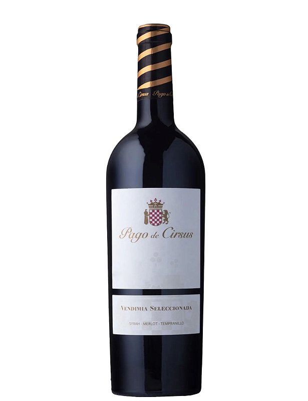 Vinho Pago de Cirsus Tinto Seco Espanha Vendimia Seleccionada Merlot, Syrah, Tempranillo 2020 750ml