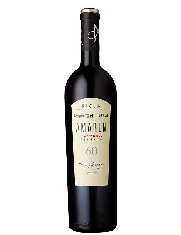 Vinho Bodegas Amaren Tinto Seco Espanha Reserva Tempranillo 2011 750ml