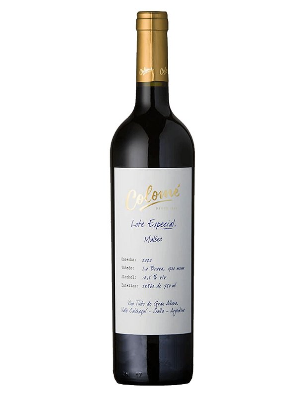 Vinho Colomé Tinto Seco Argentina Lote Especial Malbec 2020 750ml