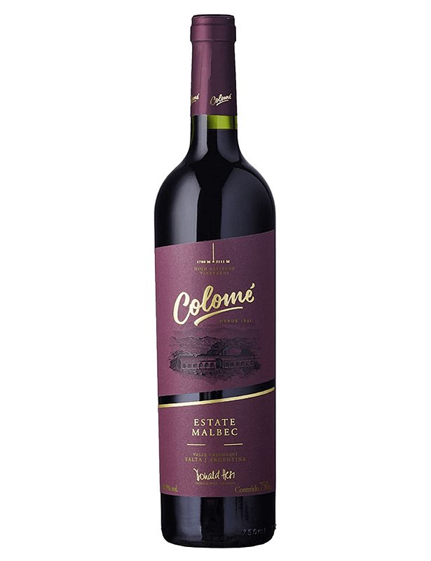 Vinho Colomé Tinto Seco Argentina Estate Malbec 2019 750ml