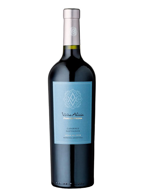 Vinho Viña Alicia Tinto Seco Argentina Paso de Piedra Cabernet Sauvignon 2019 750ml