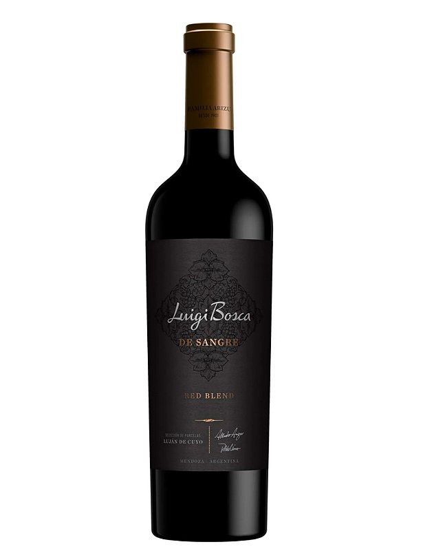 Vinho Luigi Bosca Tinto Seco Argentina de Sangre Red Cabernet Sauvignon, Merlot, Syrah 2019 750ml