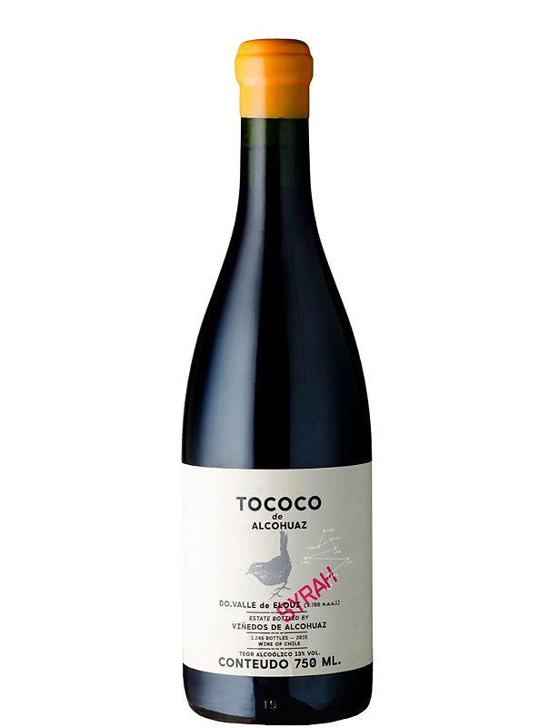 Vinho Viñedos de Alcohuaz Tinto Seco Chile Tococo Syrah 2020 750ml