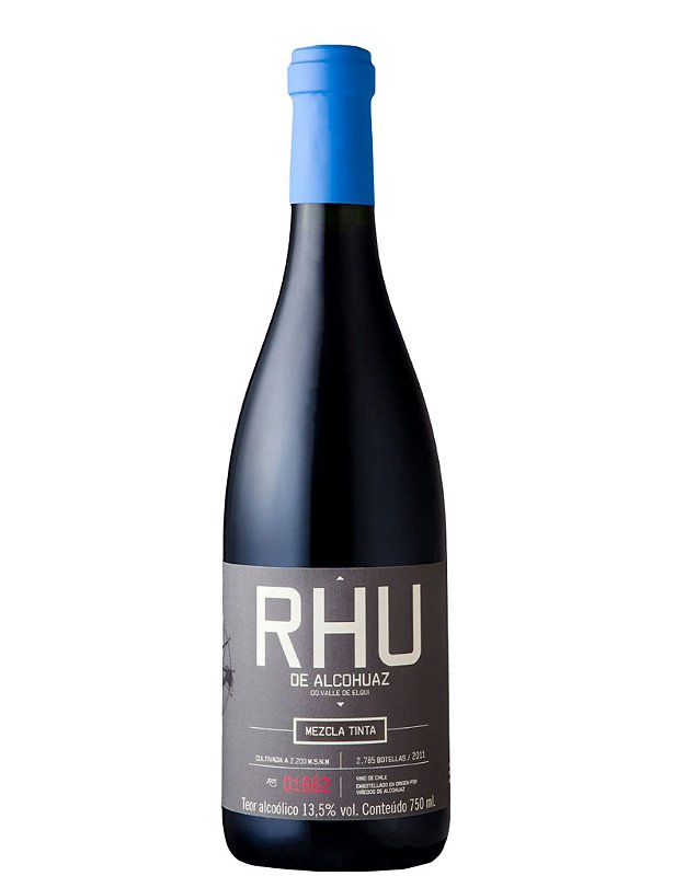 Vinho Viñedos de Alcohuaz Tinto Seco Chile Rhu Grenache, Petit Syrah, Syrah 2018 750ml