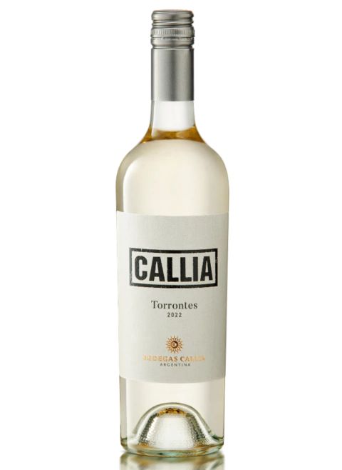 Vinho Bodegas Callia Branco Seco Argentina Torrontés 2022 750ml