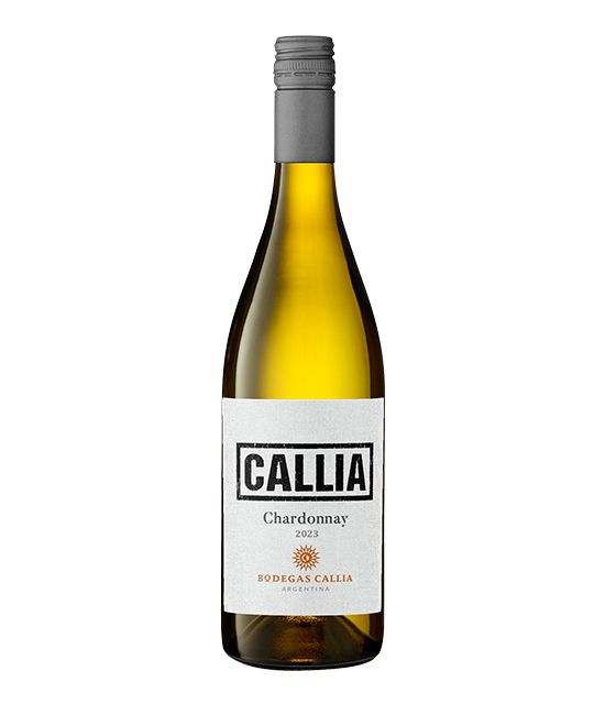 Vinho Bodegas Callia Branco Seco Argentina Chardonnay 2022 750ml