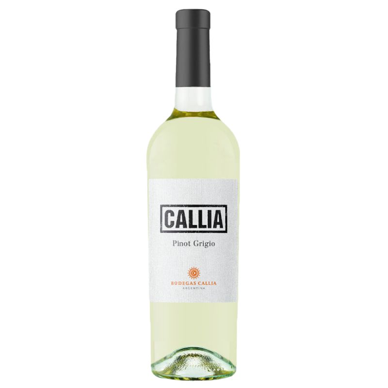 Vinho Bodegas Callia Branco Seco Argentina Pinot Grigio 2022 750ml