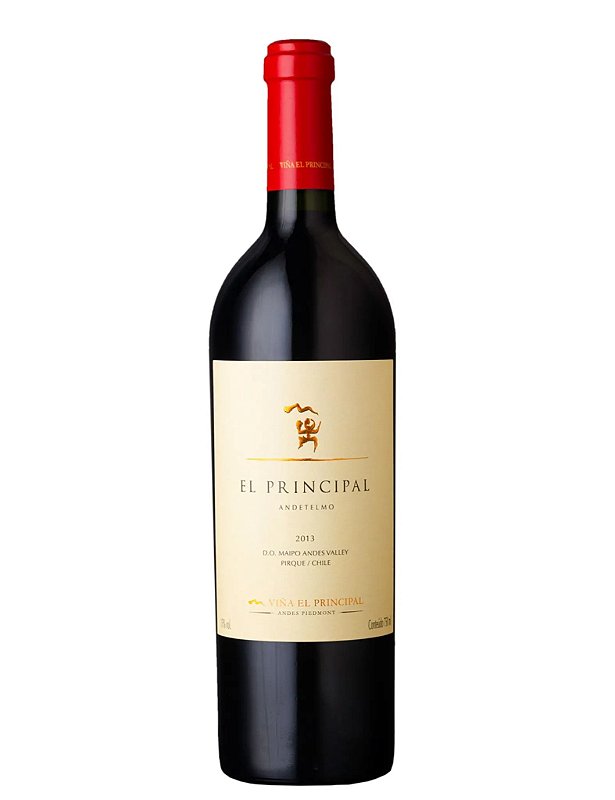 Vinho Viña El Principal Tinto Seco Chile Magnum Cabernet Franc, Cabernet Sauvignon, Syrah 2017 1,5l