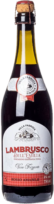 Frisante Villa Fabrizia Tinto Suave Itália Amabile Lambrusco 750ml