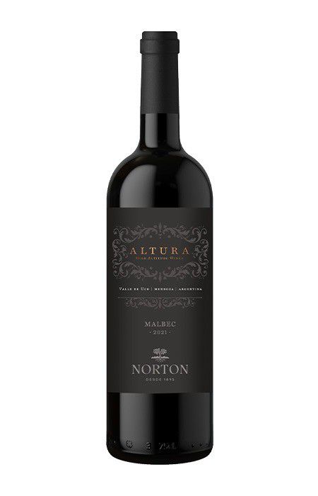 Vinho Bodegas Norton Tinto Seco Argentina Altura Malbec 2021 750ml