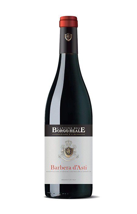 Vinho Borgo Reale Tinto Seco Itália Barbera D'asti D.o.c.g. Barbera 2018 750ml