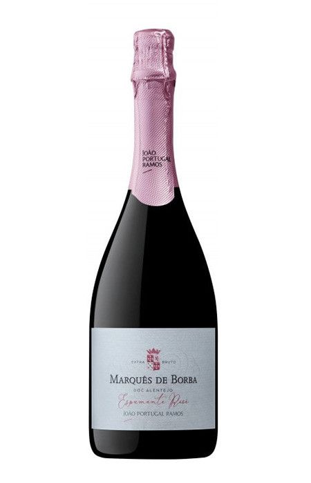 Espumante João Portugal Ramos Rosé Brut Portugal Marquês de Borba Blend 2016 750ml
