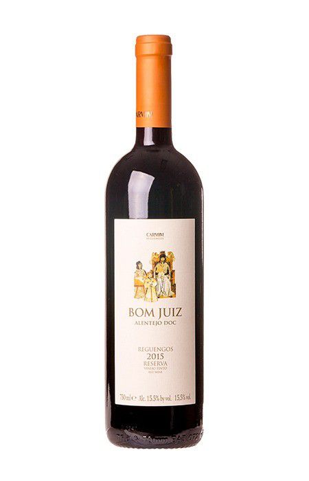 Vinho Carmim Reguengos Tinto Seco Portugal Bom Juiz Reserva Alicante Bouschet, Aragonez, Syrah 2021 750ml
