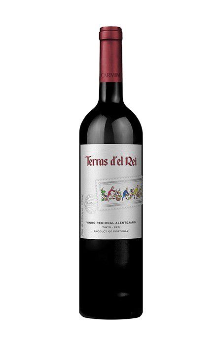 Vinho Carmim Reguengos Tinto Seco Portugal Terras D'el Rei Blend 2021 750ml