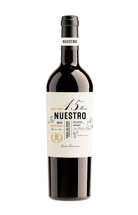 Vinho Premium Fincas Tinto Seco Espanha Nuestro Crianza 15 Meses Tempranillo 2020 750ml